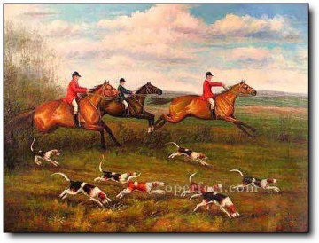 Gdr0009 classical hunting Oil Paintings
